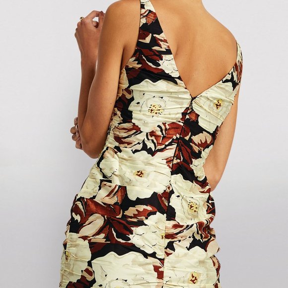 SIR the label Floral Maxi Dress - Cream and Brown - Picture 5 of 14